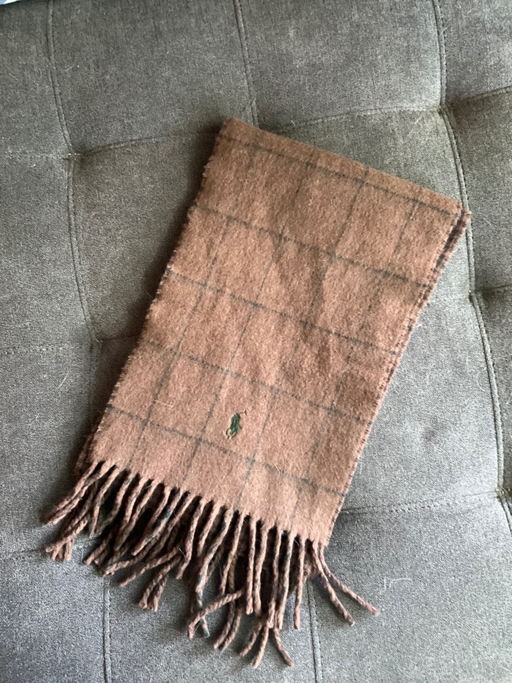 EUC Polo Ralph Lauren Lambs Wool Scarf